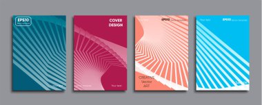 Yaratıcı renkli kapak. Kapak tasarımı.