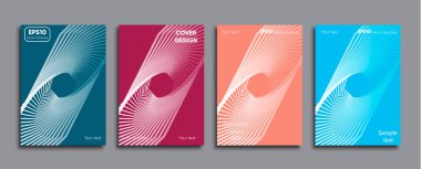 Yaratıcı renkli kapak. Kapak tasarımı.