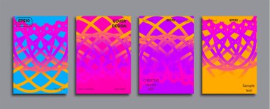 Yaratıcı renkli kapak. Kapak tasarımı.