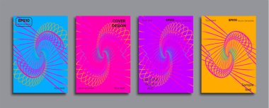 Yaratıcı renkli kapak. Kapak tasarımı.