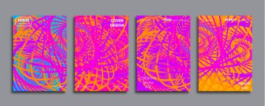 Yaratıcı renkli kapak. Kapak tasarımı.