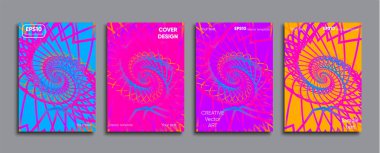 Yaratıcı renkli kapak. Kapak tasarımı.