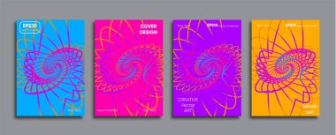 Yaratıcı renkli kapak. Kapak tasarımı.