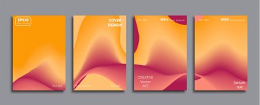 Yaratıcı renkli kapak. Kapak tasarımı.