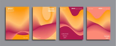 Yaratıcı renkli kapak. Kapak tasarımı.