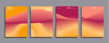 Yaratıcı renkli kapak. Kapak tasarımı.