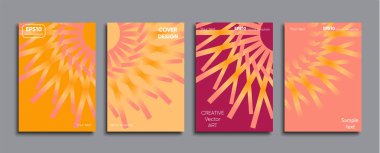 Yaratıcı renkli kapak. Kapak tasarımı.