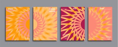 Yaratıcı renkli kapak. Kapak tasarımı.