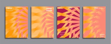 Yaratıcı renkli kapak. Kapak tasarımı.