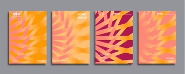 Yaratıcı renkli kapak. Kapak tasarımı.