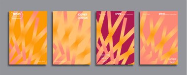 Yaratıcı renkli kapak. Kapak tasarımı.