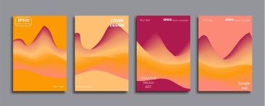 Yaratıcı renkli kapak. Kapak tasarımı.