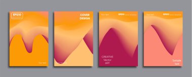 Yaratıcı renkli kapak. Kapak tasarımı.