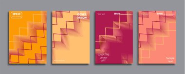 Yaratıcı renkli kapak. Kapak tasarımı.