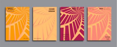 Yaratıcı renkli kapak. Kapak tasarımı.