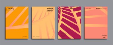 Yaratıcı renkli kapak. Kapak tasarımı.