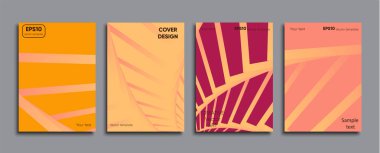 Yaratıcı renkli kapak. Kapak tasarımı.