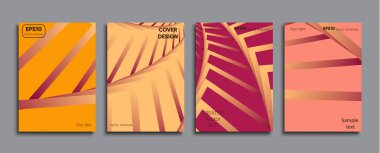 Yaratıcı renkli kapak. Kapak tasarımı.