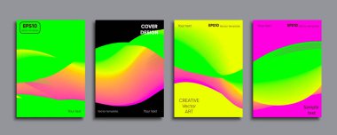 Yaratıcı renkli kapak. Kapak tasarımı.