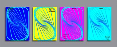 Yaratıcı renkli kapak. Kapak tasarımı.