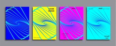 Yaratıcı renkli kapak. Kapak tasarımı.