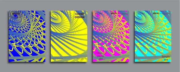 Yaratıcı renkli kapak. Kapak tasarımı.