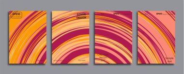 Yaratıcı renkli kapak. Kapak tasarımı.