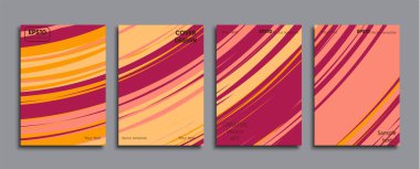 Yaratıcı renkli kapak. Kapak tasarımı.