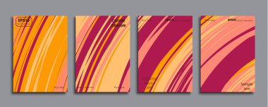 Yaratıcı renkli kapak. Kapak tasarımı.