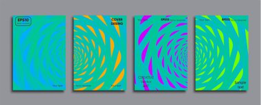 Yaratıcı renkli kapak. Kapak tasarımı.