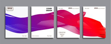 Yaratıcı renkli kapak. Kapak tasarımı.