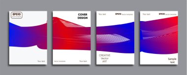 Yaratıcı renkli kapak. Kapak tasarımı.