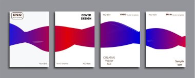 Yaratıcı renkli kapak. Kapak tasarımı.