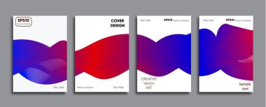 Yaratıcı renkli kapak. Kapak tasarımı.