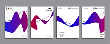 Yaratıcı renkli kapak. Kapak tasarımı.