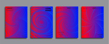 Yaratıcı renkli kapak. Kapak tasarımı.