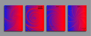 Yaratıcı renkli kapak. Kapak tasarımı.