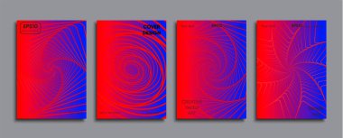 Yaratıcı renkli kapak. Kapak tasarımı.