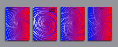 Yaratıcı renkli kapak. Kapak tasarımı.