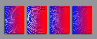 Yaratıcı renkli kapak. Kapak tasarımı.