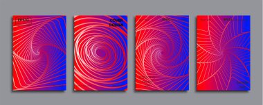 Yaratıcı renkli kapak. Kapak tasarımı.