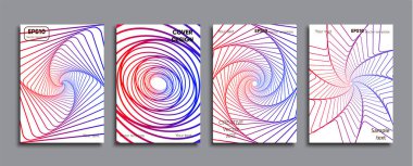 Yaratıcı renkli kapak. Kapak tasarımı.