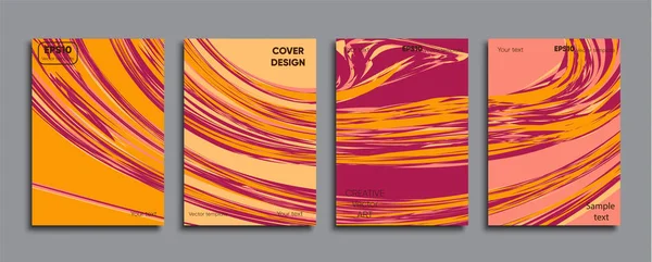 Yaratıcı renkli kapak. Kapak tasarımı.