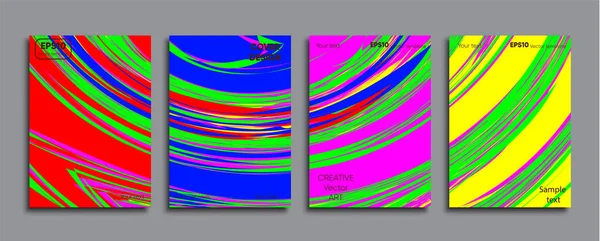 Yaratıcı renkli kapak. Kapak tasarımı.