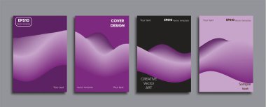 Yaratıcı renkli kapak. Kapak tasarımı