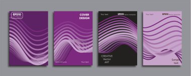 Yaratıcı renkli kapak. Kapak tasarımı