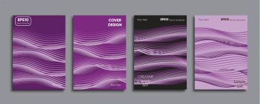 Yaratıcı renkli kapak. Kapak tasarımı