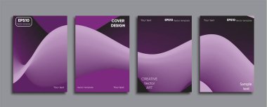 Yaratıcı renkli kapak. Kapak tasarımı.