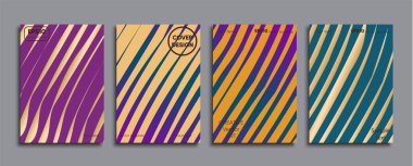 Yaratıcı renkli kapak. Kapak tasarımı.