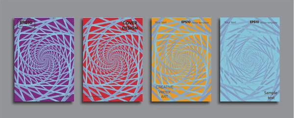 Yaratıcı renkli kapak. Kapak tasarımı.